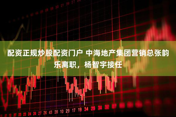 配资正规炒股配资门户 中海地产集团营销总张韵乐离职，杨智宇接任